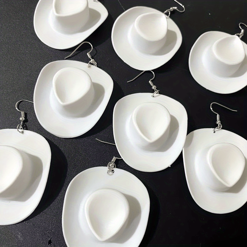 Muse Essentials Cowboy Hat Shaped Dangle Earrings