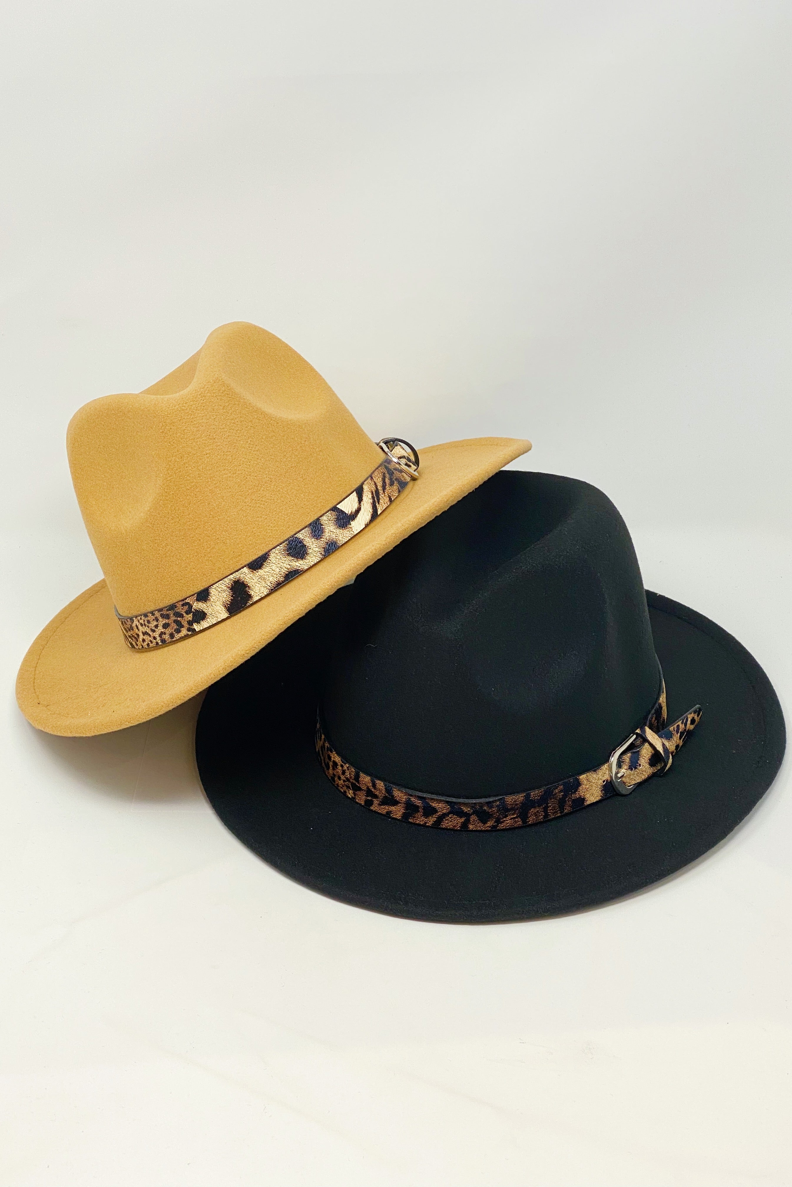 Ivy's Crown - Sassy Leopard Band Fedora Hat
