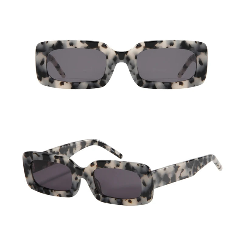 Muse Essentials Retro Rectangle Stylish Sunglasses