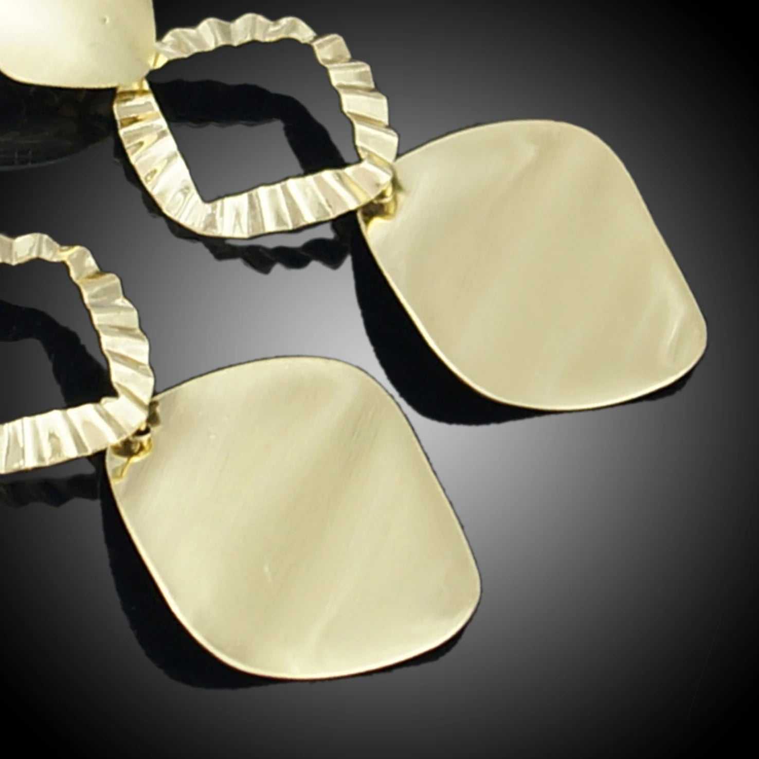 Muse Essentials - Gold Filled Big Earrings Pendant Style Earrings