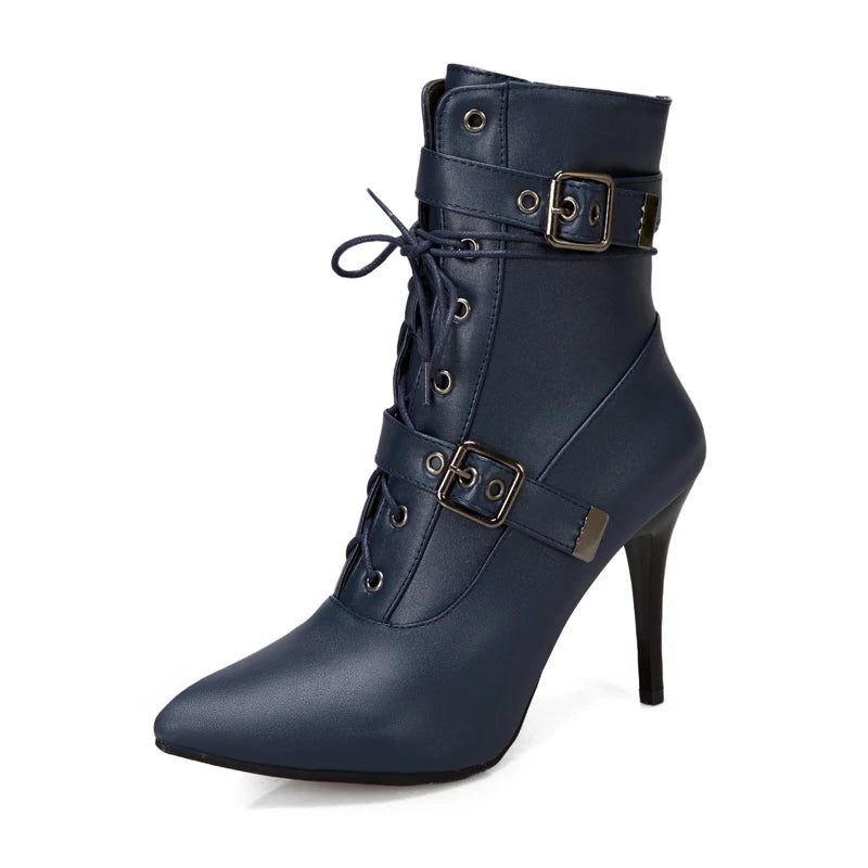 The Muse Step Edit Women High Heels Ankle Boots