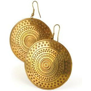 Muse Essentials Sun Style Statement Piece Earrings