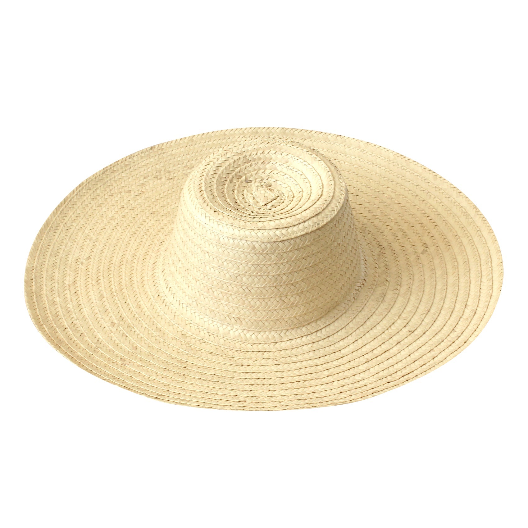 Ivy's Crown - Palm Straw Hats in Natural Beige