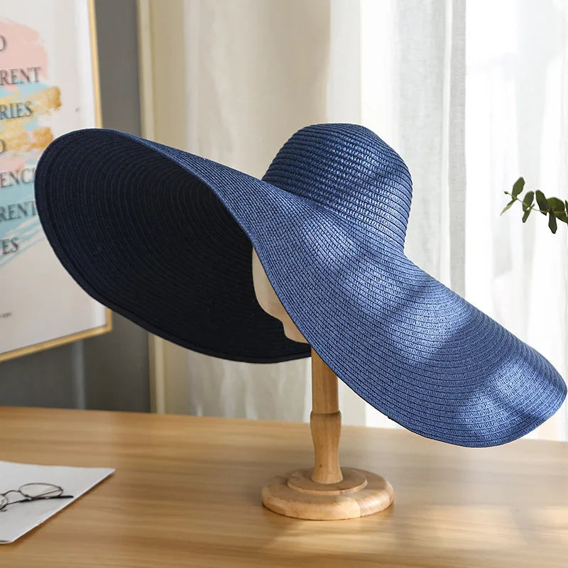 Ivy's Crown Oversize Wide Brim Straw Hat