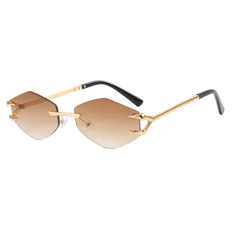 Muse Essentials Exquisite Small Frame Hexagon Sunglasses