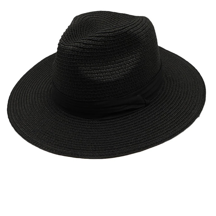 Ivy's Crown Wide Brim Straw Panama Hat
