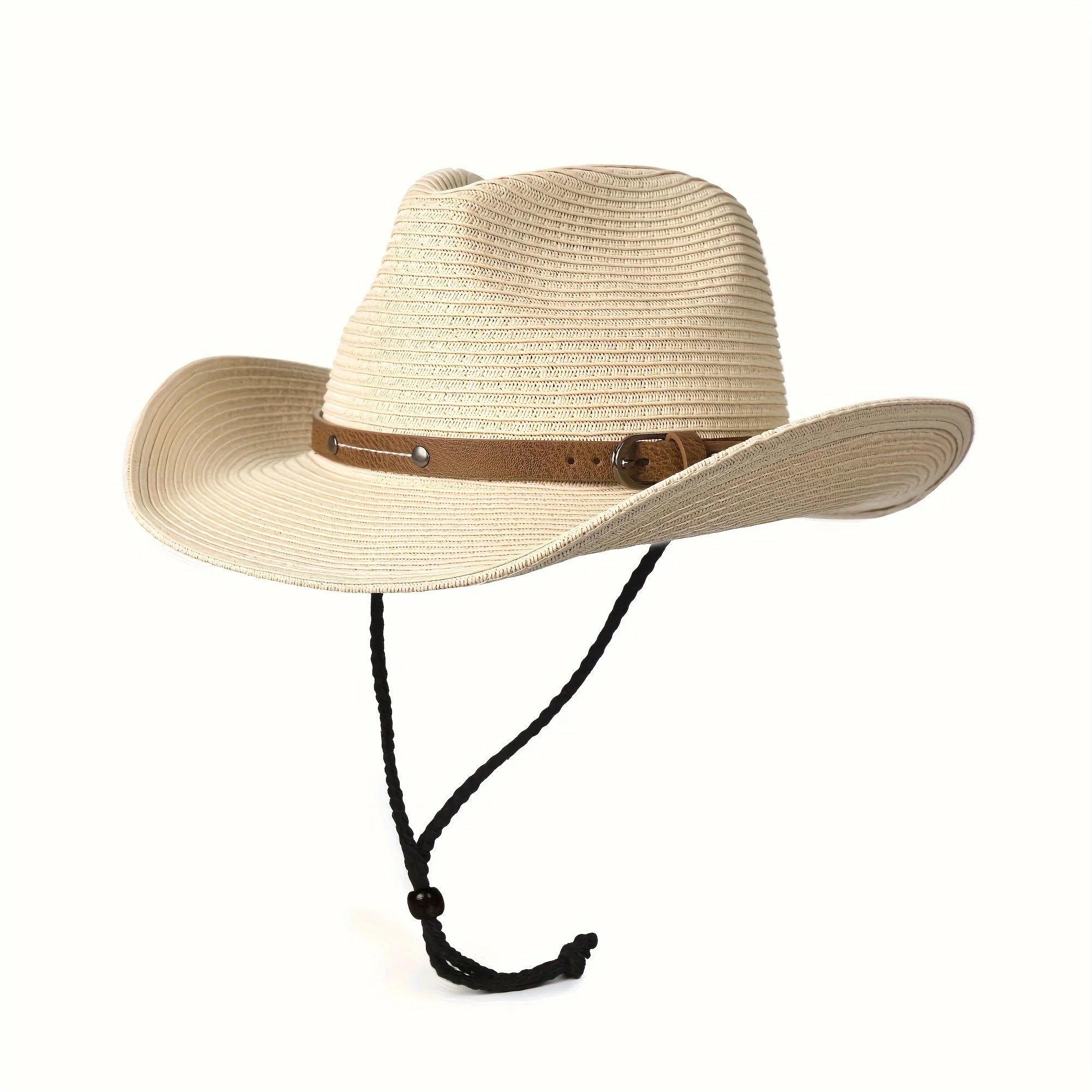 Ivy 's Crown Wide Brim Straw Western Hat