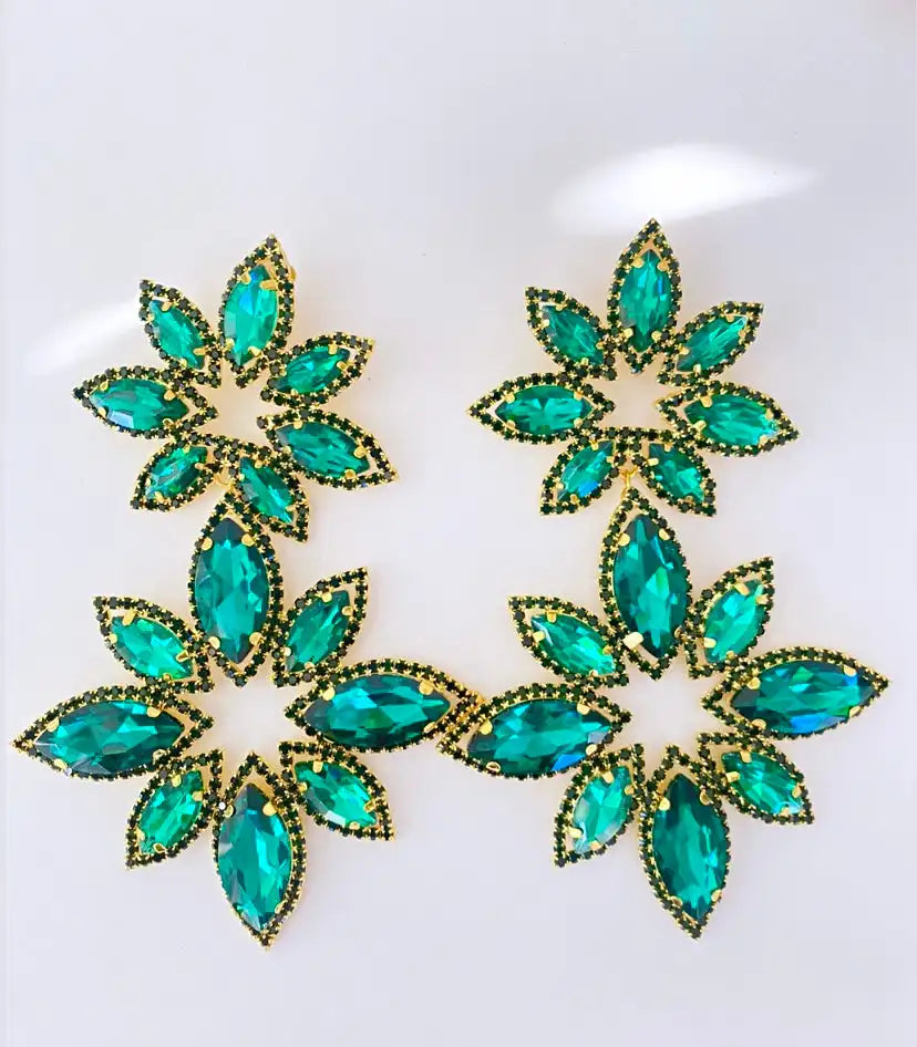 Muse Essentials - Exaggerated Statement Big Flower Earrings