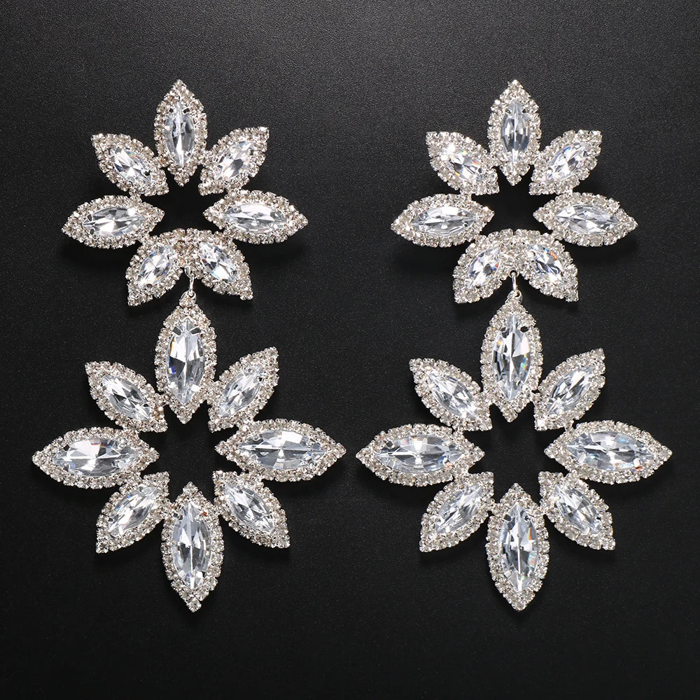 Muse Essentials - Exaggerated Statement Big Flower Earrings