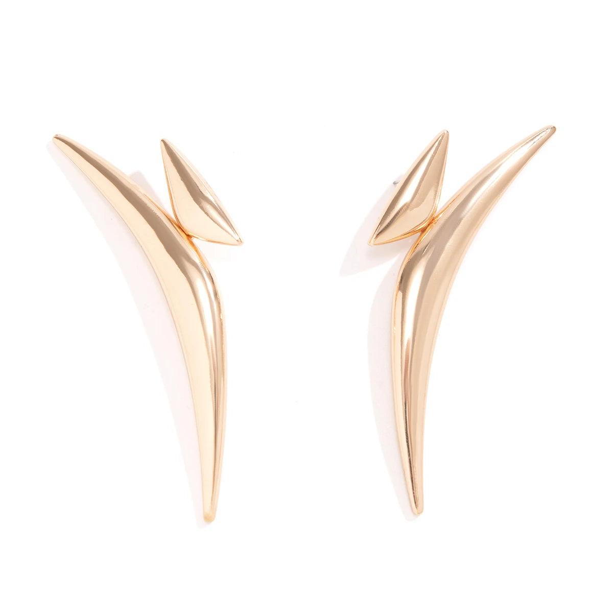 Muse Essentials - Exaggerated Statement Irregular Geometric Big Stud Earrings