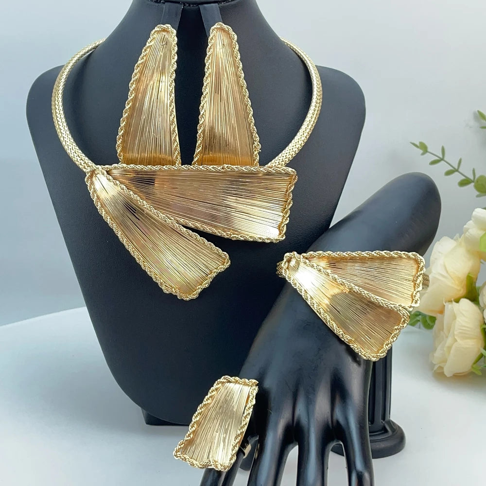 Muse Essentials - Exquisite Handmade Beautiful Necklace Party Accessories Jewelry Set