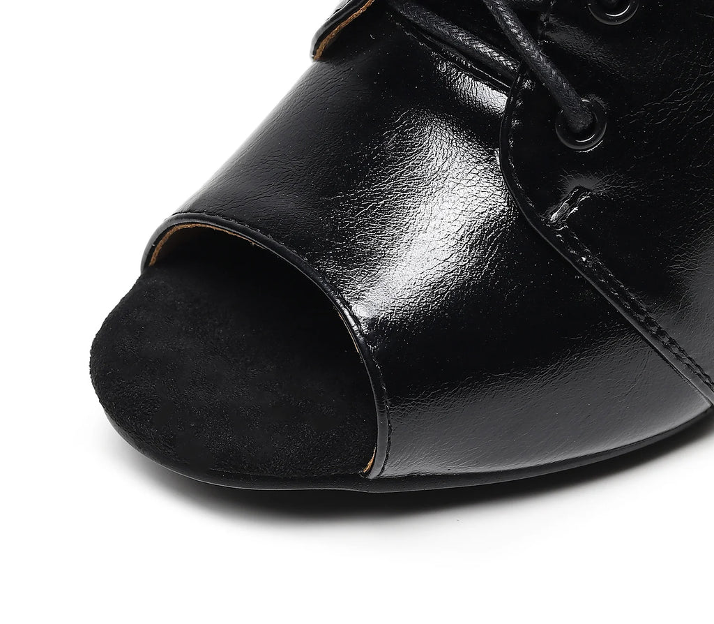 The Muse Step Edit Peep Toe Women's  Sexy Stilettos High Heels Boot