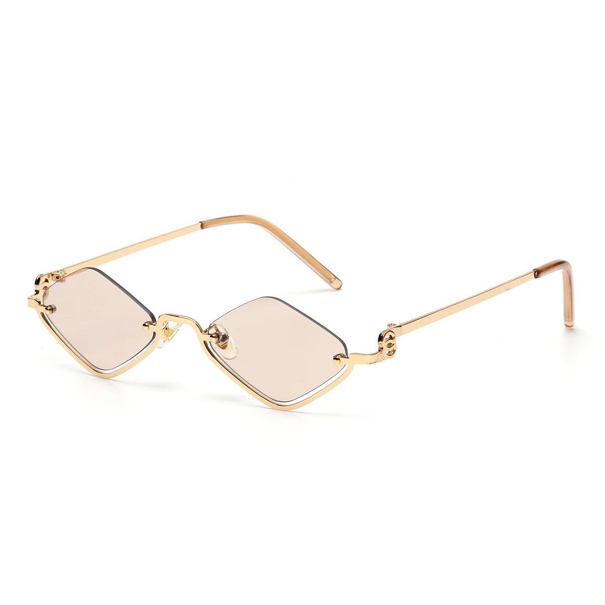 Muse Essentials Exquisite Small Frame Hexagon Sunglasses