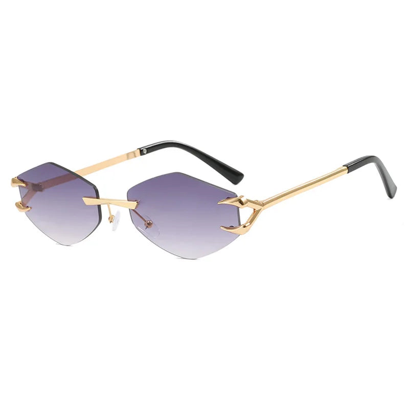 Muse Essentials Exquisite Small Frame Hexagon Sunglasses