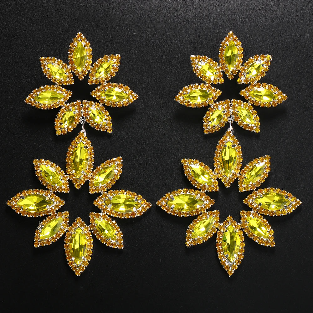 Muse Essentials - Exaggerated Statement Big Flower Earrings