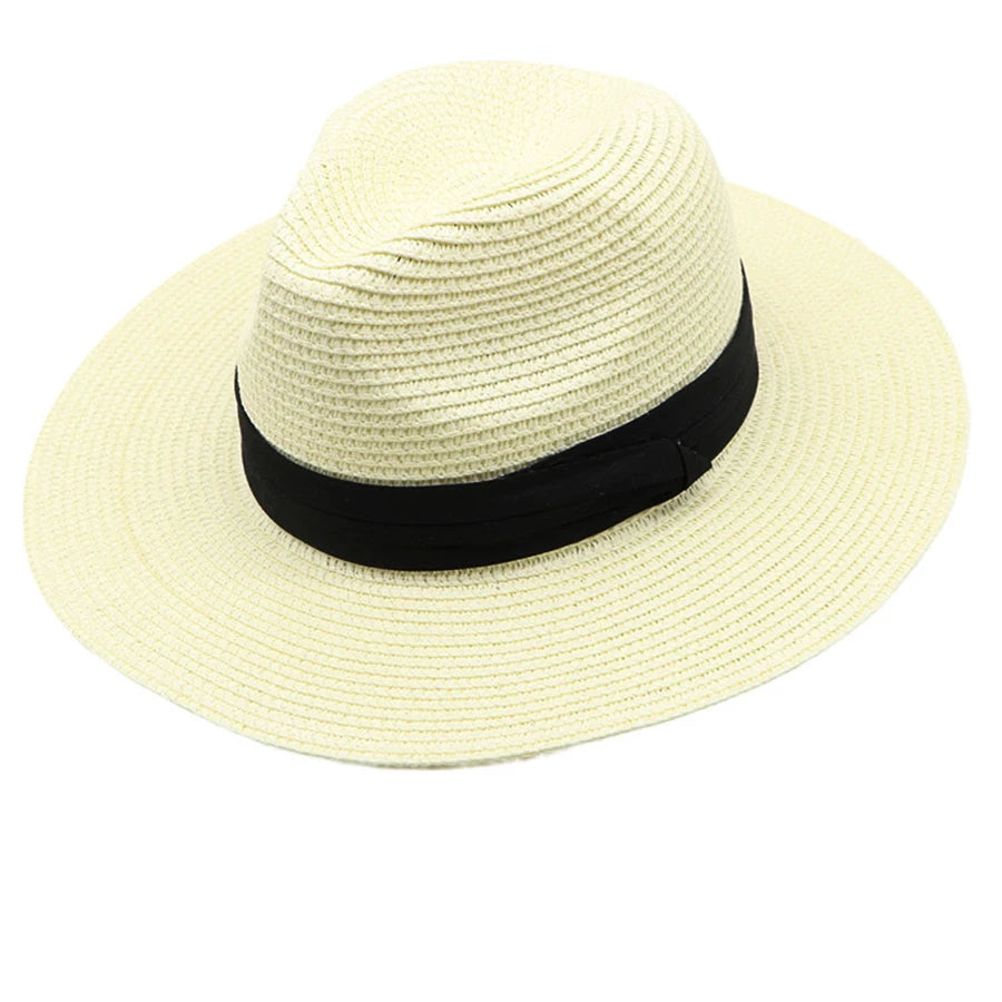 Ivy's Crown Wide Brim Straw Panama Hat
