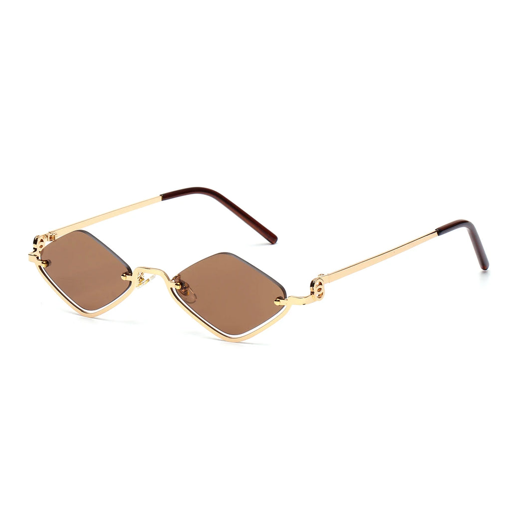 Muse Essentials Exquisite Small Frame Hexagon Sunglasses