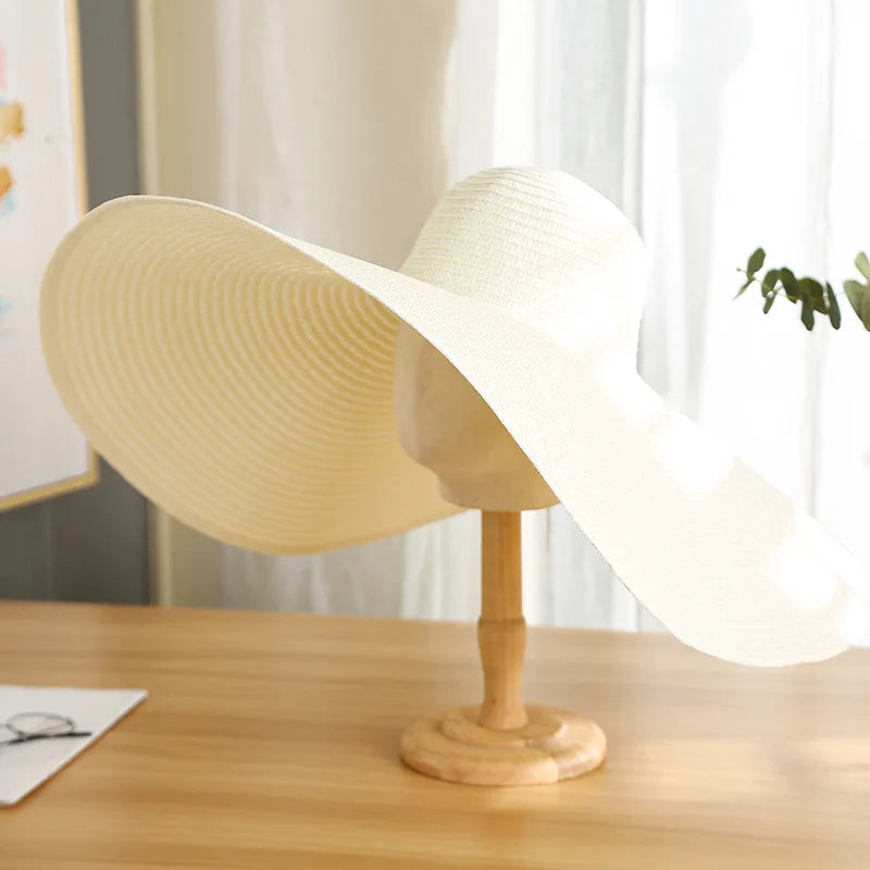 Ivy's Crown Oversize Wide Brim Straw Hat