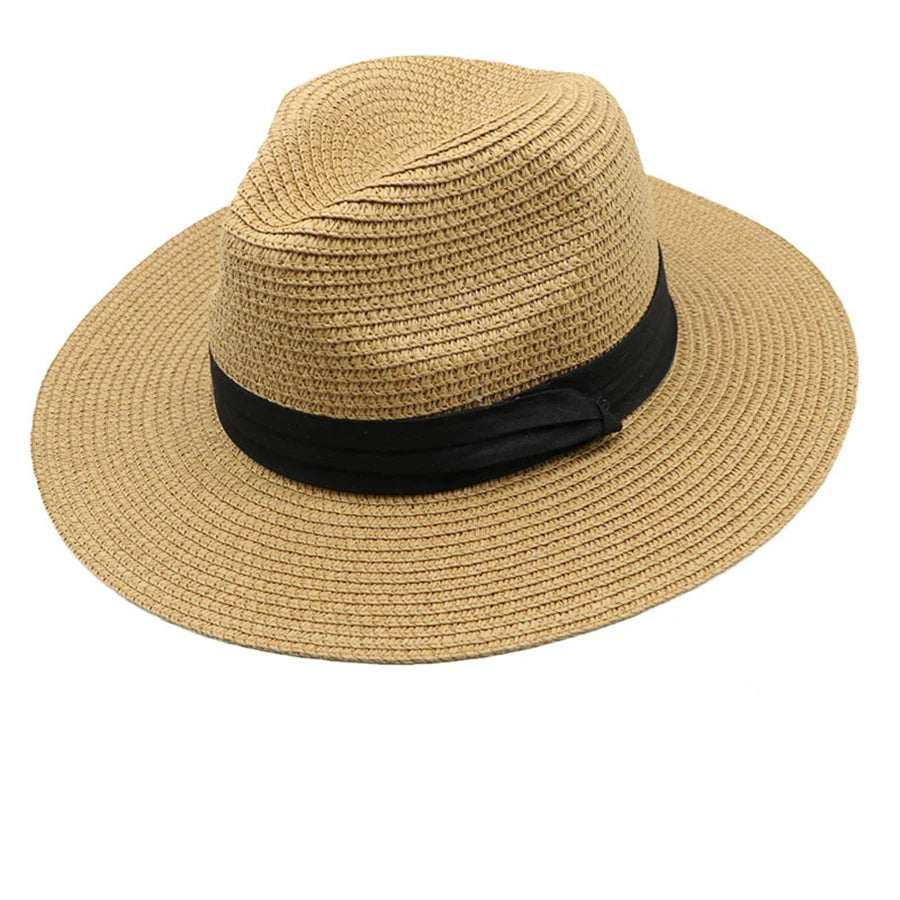 Ivy's Crown Wide Brim Straw Panama Hat